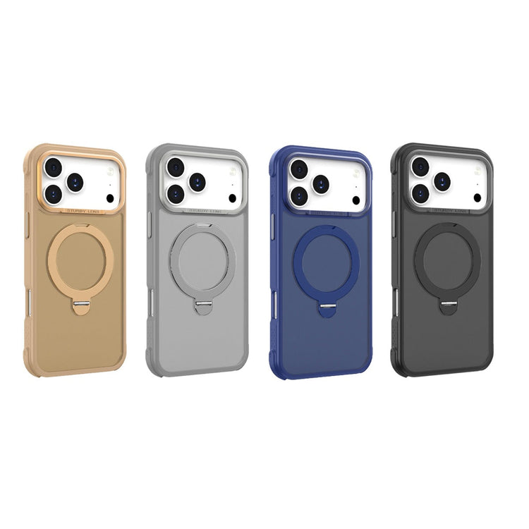 iPhone 17 Pro Max Blacktech O3 Aluminum Camera Frame SilkTouch Ring Case MagSafe Magnetic