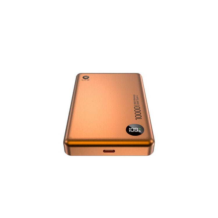 LITO 10000mAh Ultra Thin MagSafe Magnetic Power Bank with Digital Display