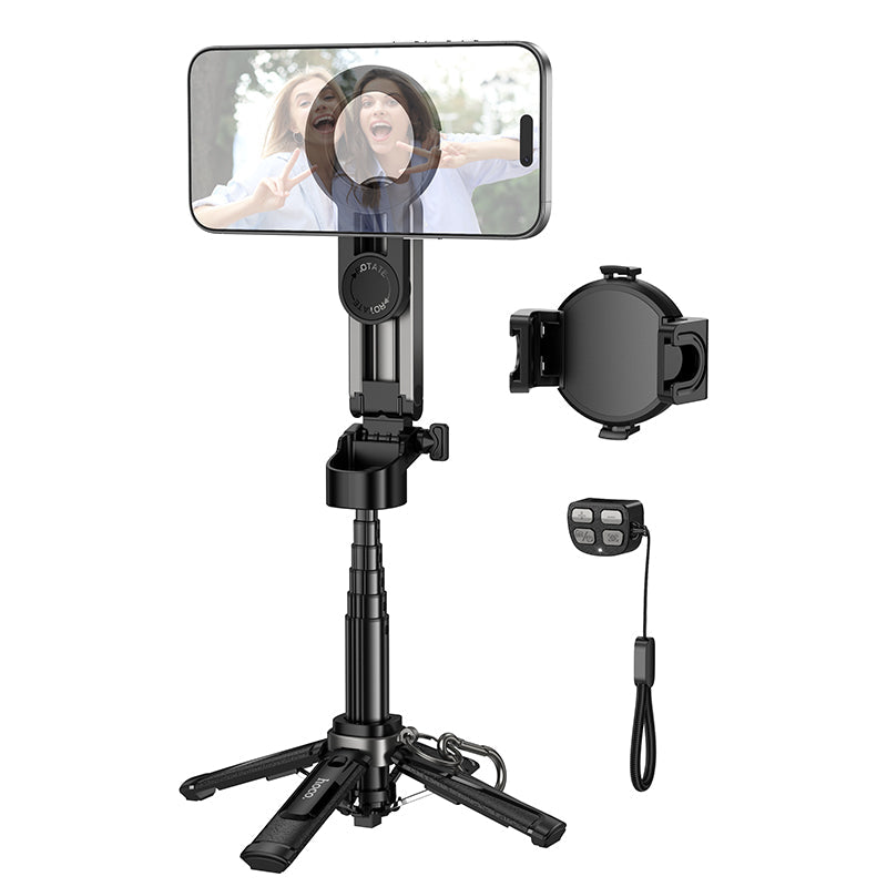 Hoco 48cm 3-in-1 Magnetic Live Broadcast Stand with Bluetooth Remote