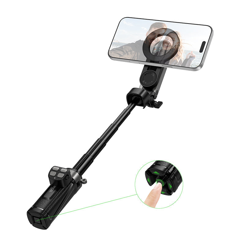 Hoco 48cm 3-in-1 Magnetic Live Broadcast Stand with Bluetooth Remote