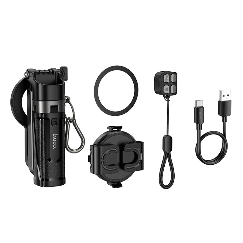 Hoco 48cm 3-in-1 Magnetic Live Broadcast Stand with Bluetooth Remote