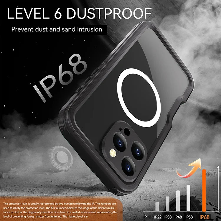 Blacktech Samsung Galaxy S25 FE / S26 FE Waterproof Case MagSafe Magnetic