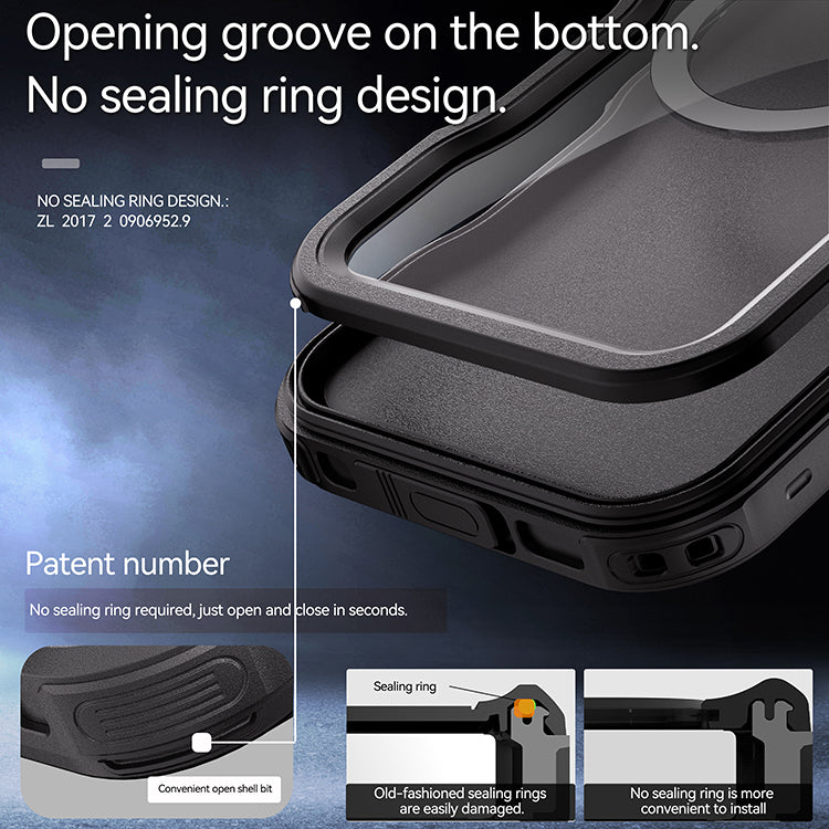Blacktech Samsung Galaxy S25 FE / S26 FE Waterproof Case MagSafe Magnetic