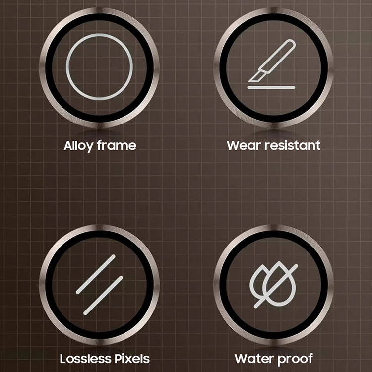 LITO Samsung Galaxy S25 Ultra C2 AR+AF Coating Aluminum Alloy Camera Corning Glass with Easy Installation Tool