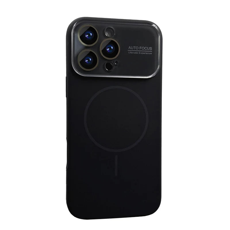 iPhone 17 Pro Blacktech ColorTrim Glass Silicone MagSafe Magnetic Glass Back