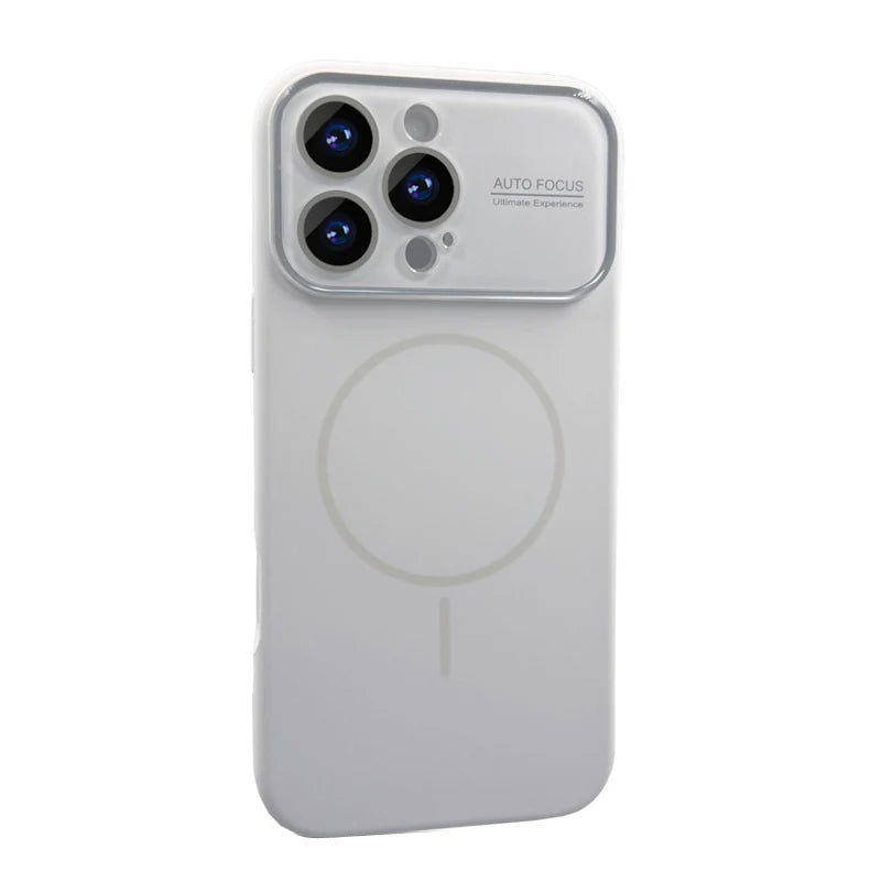 iPhone 17 Pro Blacktech ColorTrim Glass Silicone MagSafe Magnetic Glass Back