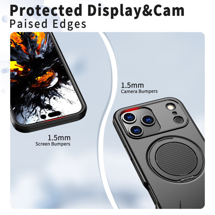 iPhone 17 Pro Blacktech Sentinel X Ring Case MagSafe Magnetic Rugged Grip