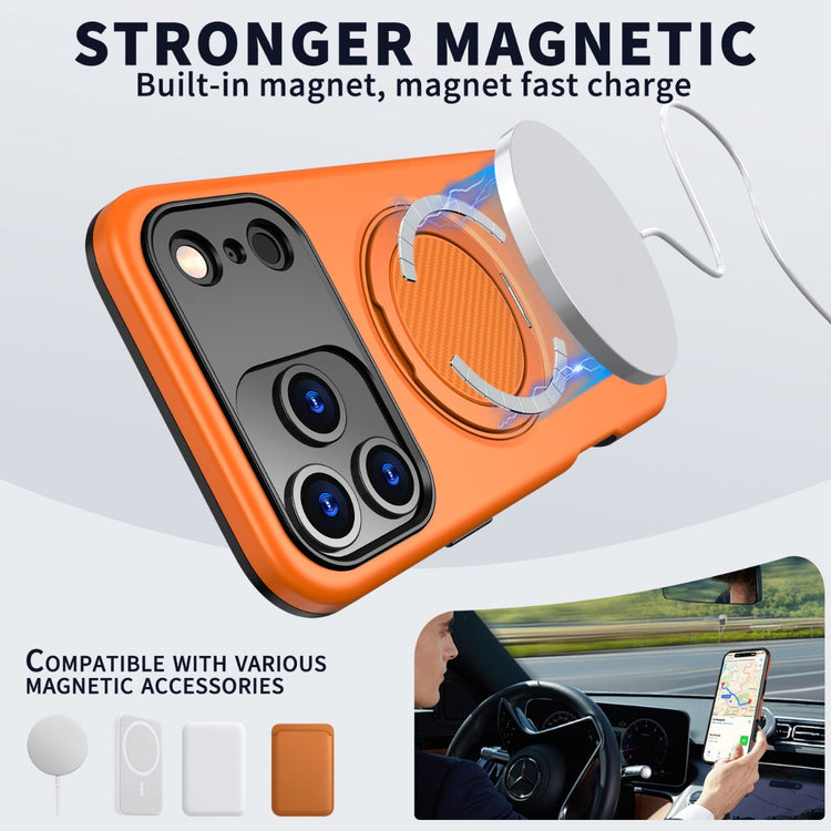 iPhone 17 Pro Blacktech Sentinel X Ring Case MagSafe Magnetic Rugged Grip