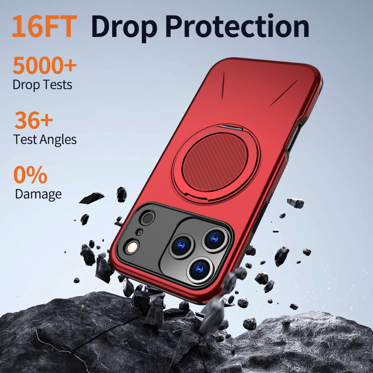 iPhone 17 Pro Blacktech Sentinel X Ring Case MagSafe Magnetic Rugged Grip