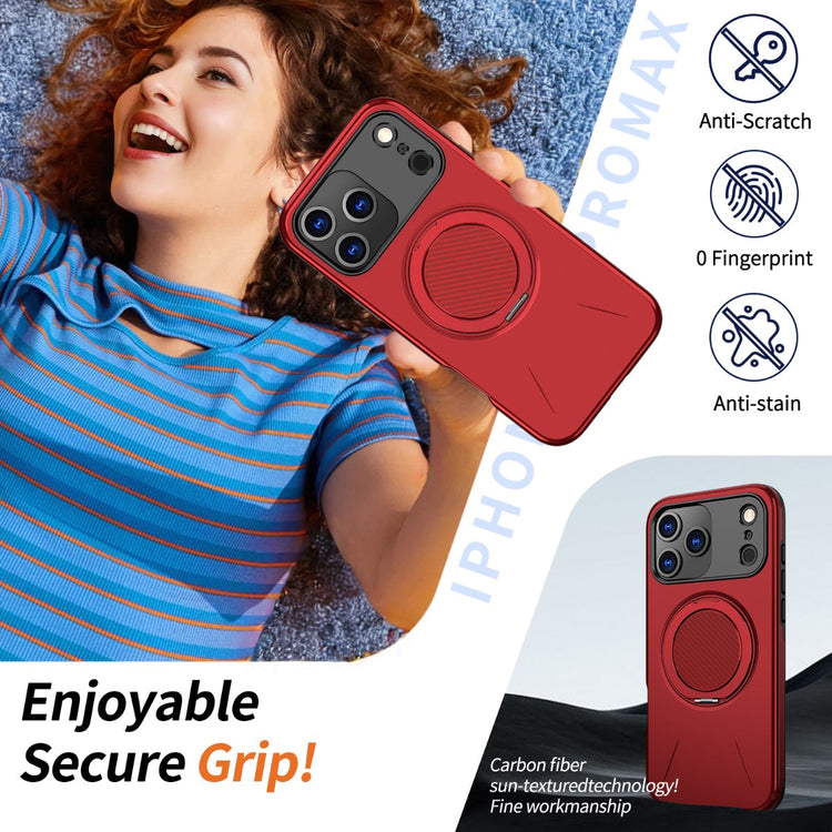 iPhone 17 Pro Blacktech Sentinel X Ring Case MagSafe Magnetic Rugged Grip
