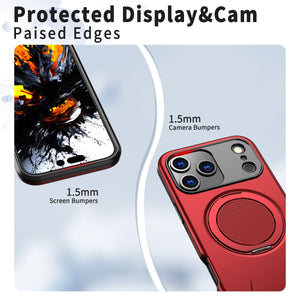 iPhone 17 Pro Blacktech Sentinel X Ring Case MagSafe Magnetic Rugged Grip