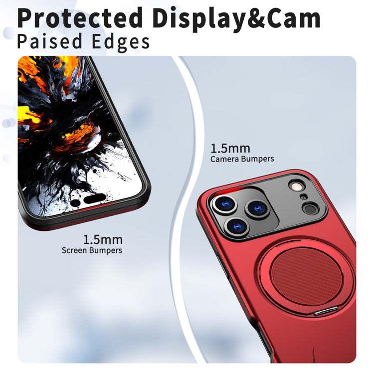 iPhone 17 Pro Blacktech Sentinel X Ring Case MagSafe Magnetic Rugged Grip