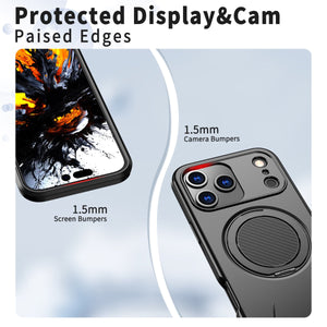 iPhone 13 Pro Blacktech Sentinel X Ring Case MagSafe Magnetic Rugged Grip