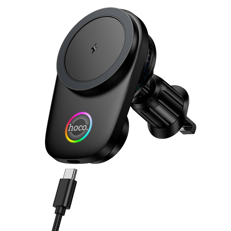 Hoco 15W Magsafe Magnetic Wireless Car Charger Holder for Air Vent HW36