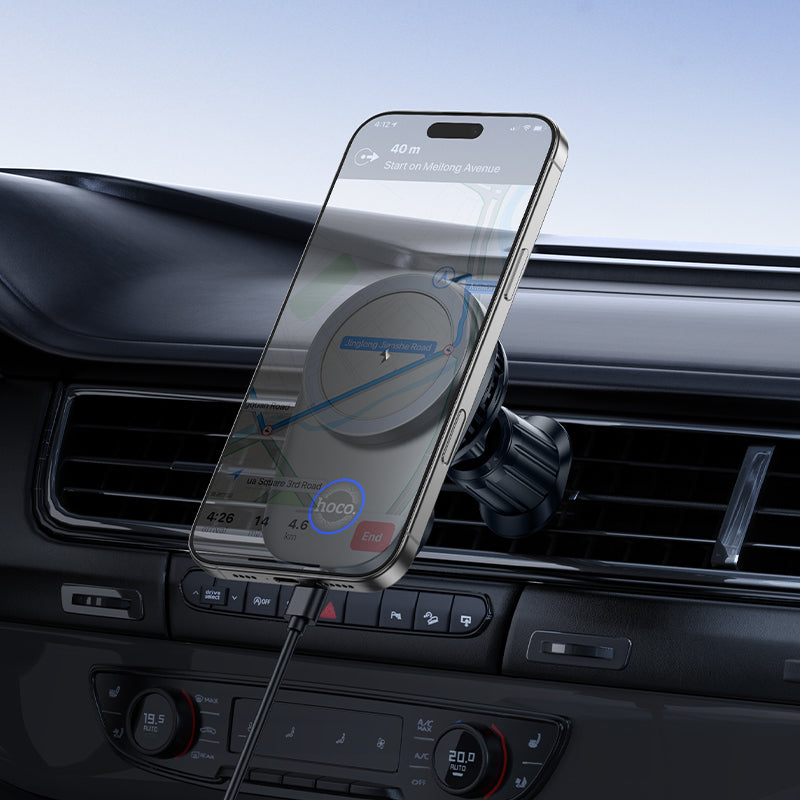 Hoco 15W Magsafe Magnetic Wireless Car Charger Holder for Air Vent HW36