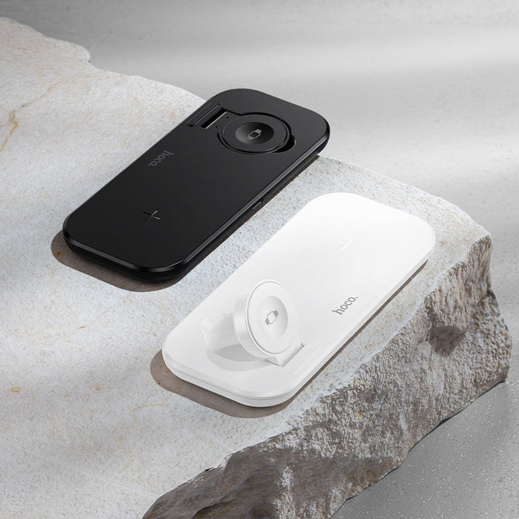 Hoco 3-in-1 Desktop Wireless Fast Charger for Phone Watch and Earbuds Stand CW65