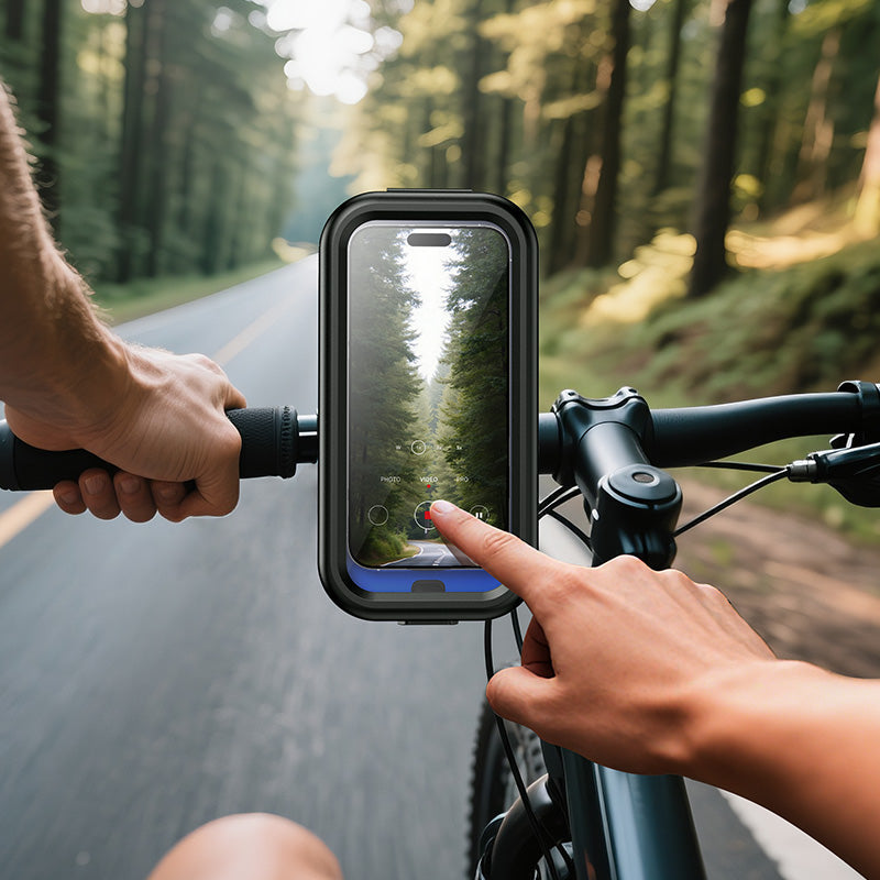 Hoco Waterproof Motorcycle and Bicycle Phone Holder with Handlebar Mount