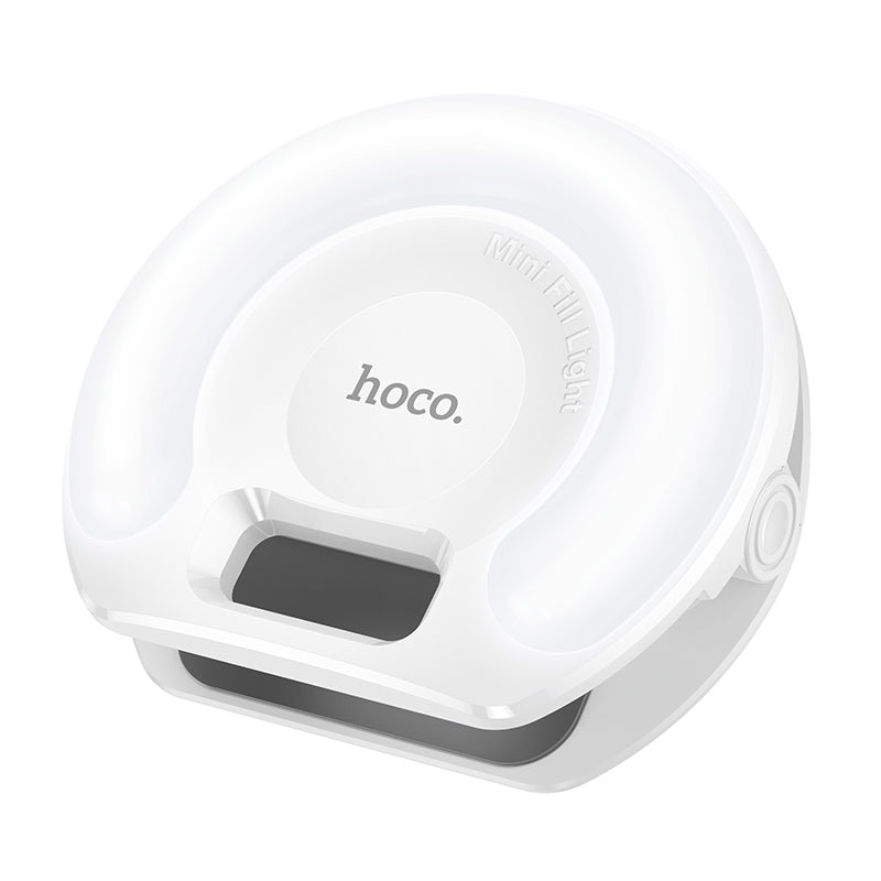 Hoco Clip-On LED Selfie Fill Light Rechargeable Adjustable Brightness Levels K160