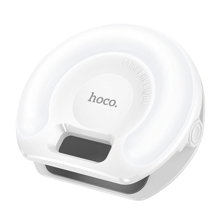Hoco Clip-On LED Selfie Fill Light Rechargeable Adjustable Brightness Levels K160