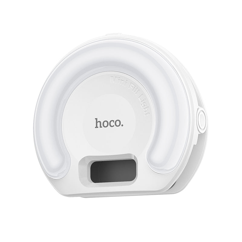 Hoco Clip-On LED Selfie Fill Light Rechargeable Adjustable Brightness Levels K160