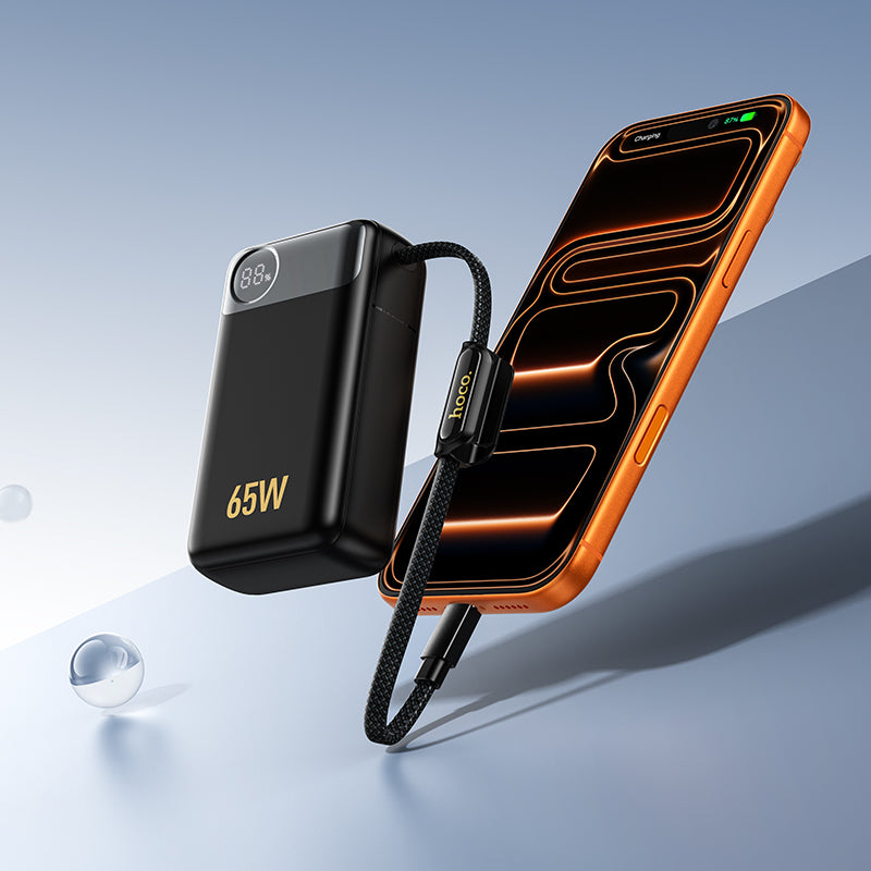 Hoco 12000mAh Power Bank 65W PD Fast Charging Multi-Protocol Support Portable Q53