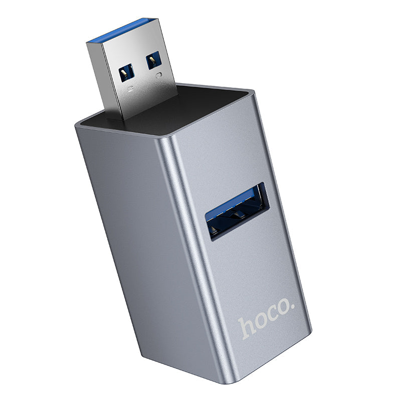 Hoco 3-in-1 USB Hub Converter with Two USB 2.0 Ports and One USB 3.0 Port HB54