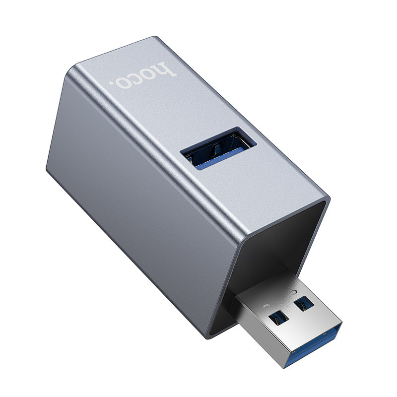 Hoco 3-in-1 USB Hub Converter with Two USB 2.0 Ports and One USB 3.0 Port HB54