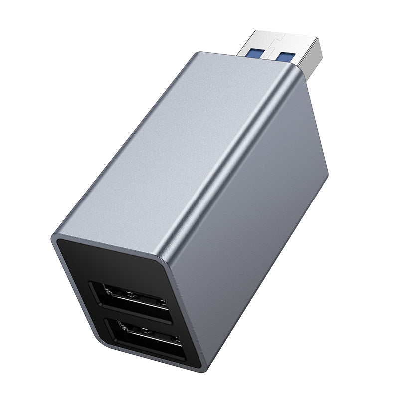 Hoco 3-in-1 USB Hub Converter with Two USB 2.0 Ports and One USB 3.0 Port HB54