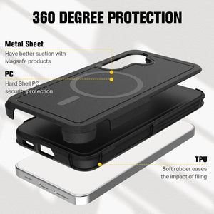 Blacktech Samsung Galaxy S26 Streamline Case MagSafe Magnetic