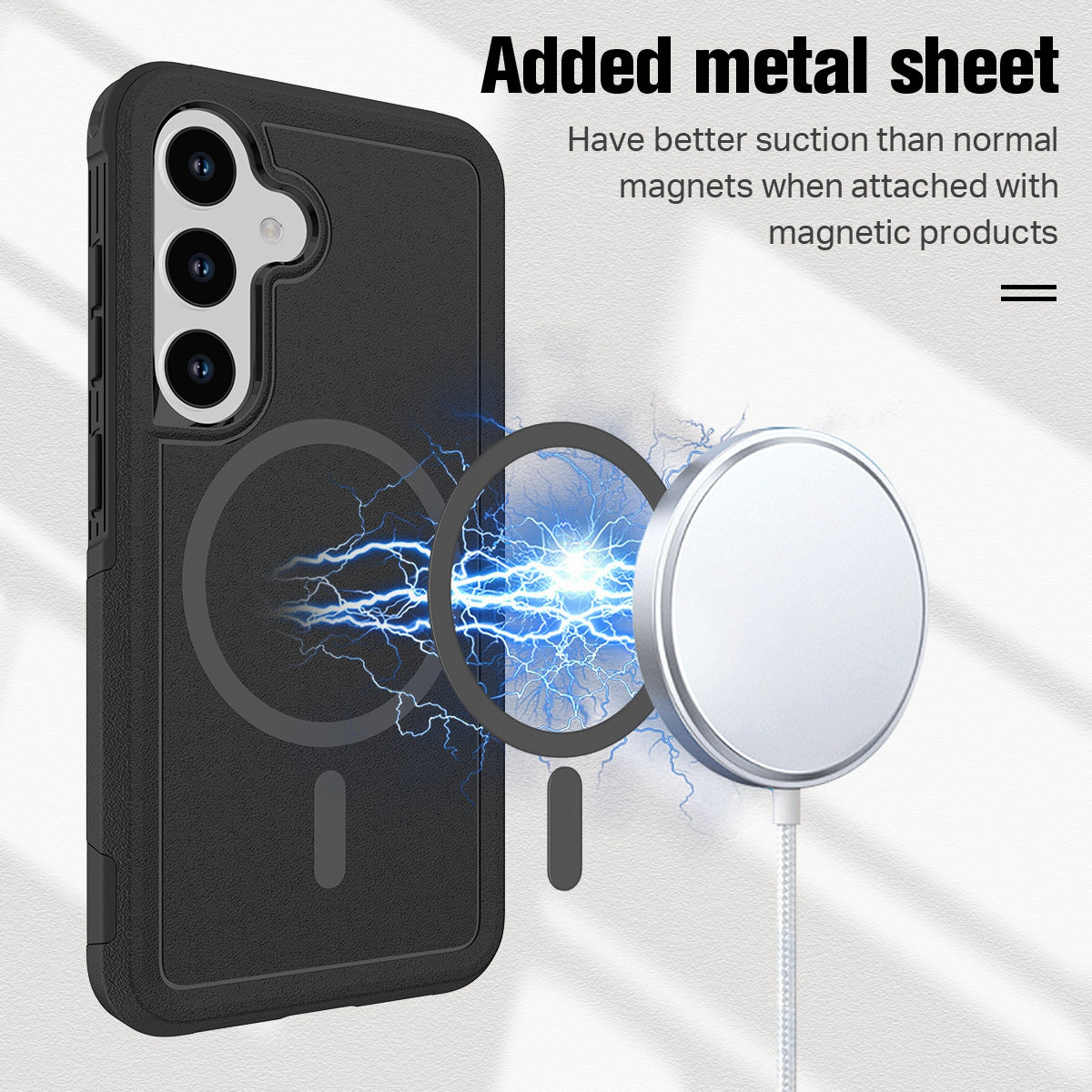 Blacktech Samsung Galaxy S26 Streamline Case MagSafe Magnetic