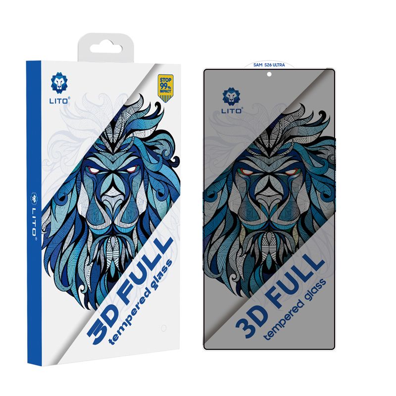 LITO Samsung Galaxy S26 Privacy Tempered Glass Full Screen Protector