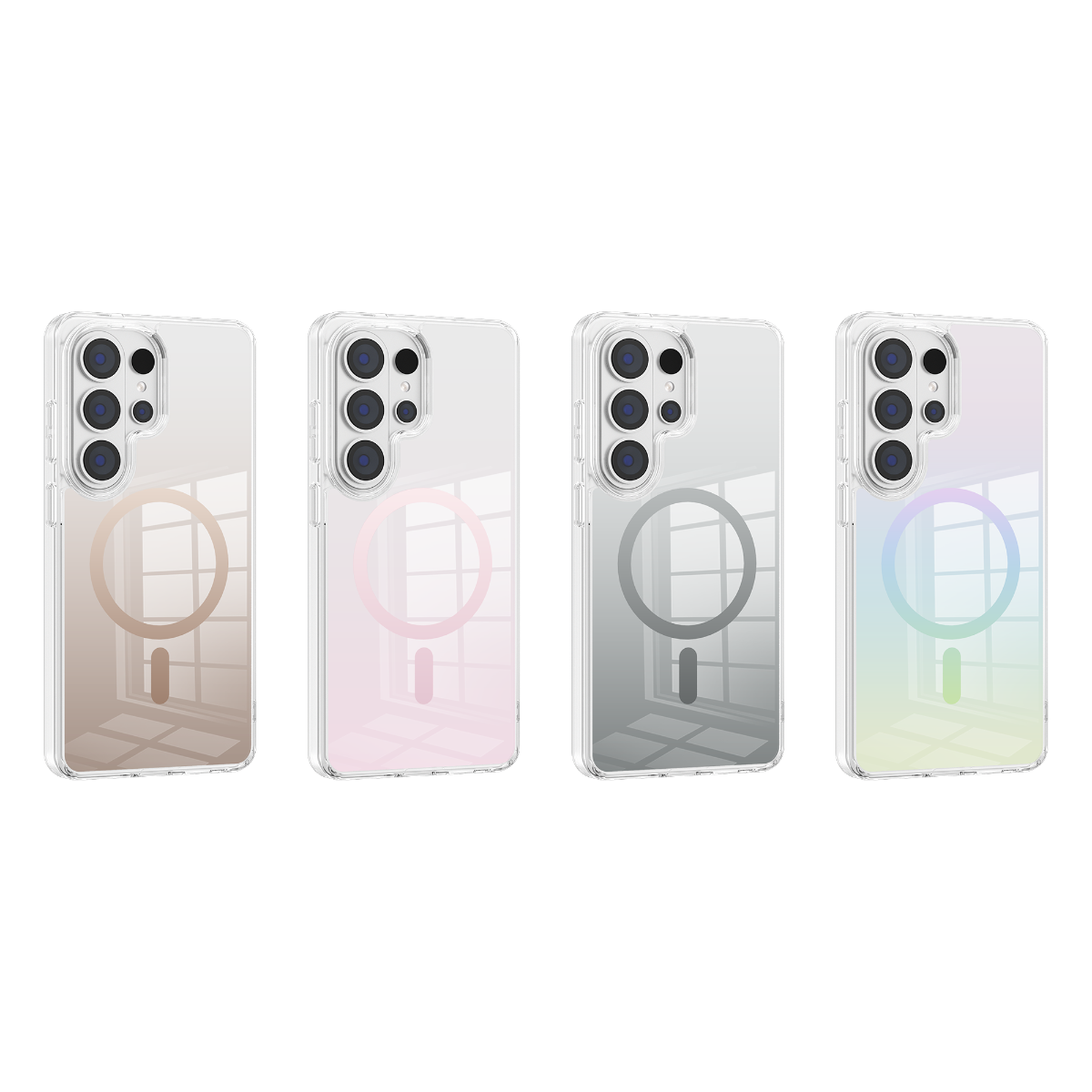 Blacktech Samsung S26 Ultra Gradient Thick Shockproof Magsafe Protective Back Case