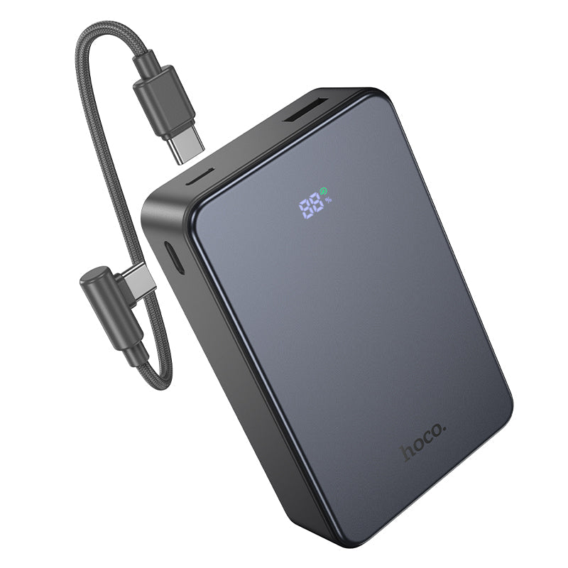 Hoco 20000mAh Power Bank 22.5W PD20W CCC Certified Built-In USB-C Cable J170A