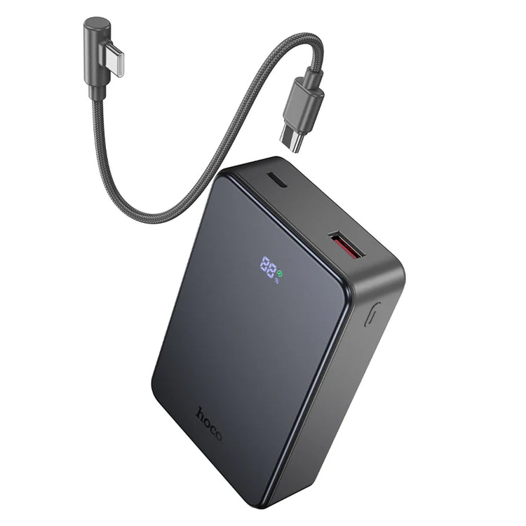 Hoco 20000mAh Power Bank 22.5W PD20W CCC Certified Built-In USB-C Cable J170A