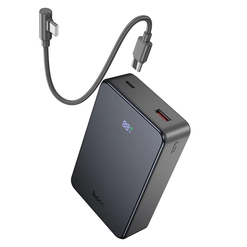 Hoco 20000mAh Power Bank 22.5W PD20W CCC Certified Built-In USB-C Cable J170A