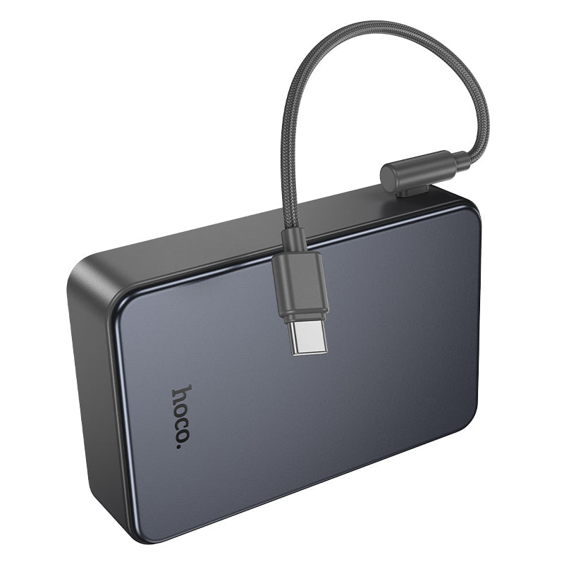 Hoco 20000mAh Power Bank 22.5W PD20W CCC Certified Built-In USB-C Cable J170A