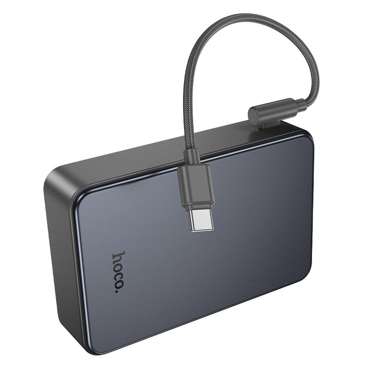 Hoco 20000mAh Power Bank 22.5W PD20W CCC Certified Built-In USB-C Cable J170A