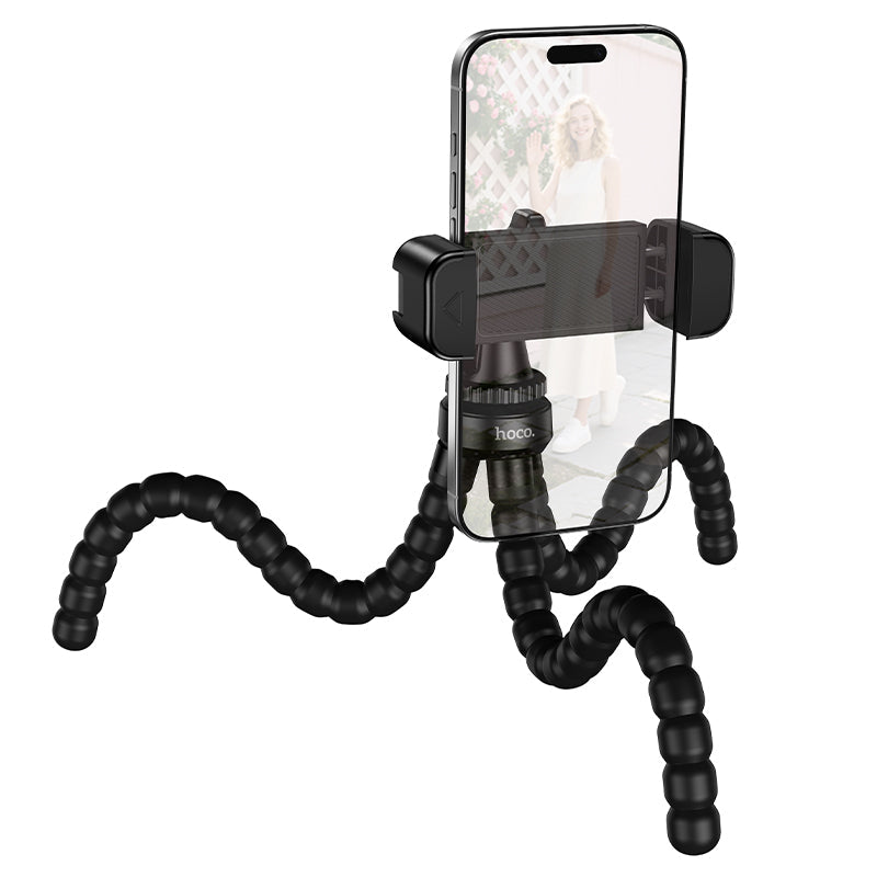 Hoco Flexible Octopus Phone Holder with Bendable Legs for Bikes, Gyms and Travel
