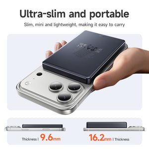 Hoco 5000mAh 20W Thin Storm Magnetic Wireless Power Bank MagSafe Slim Design DB98