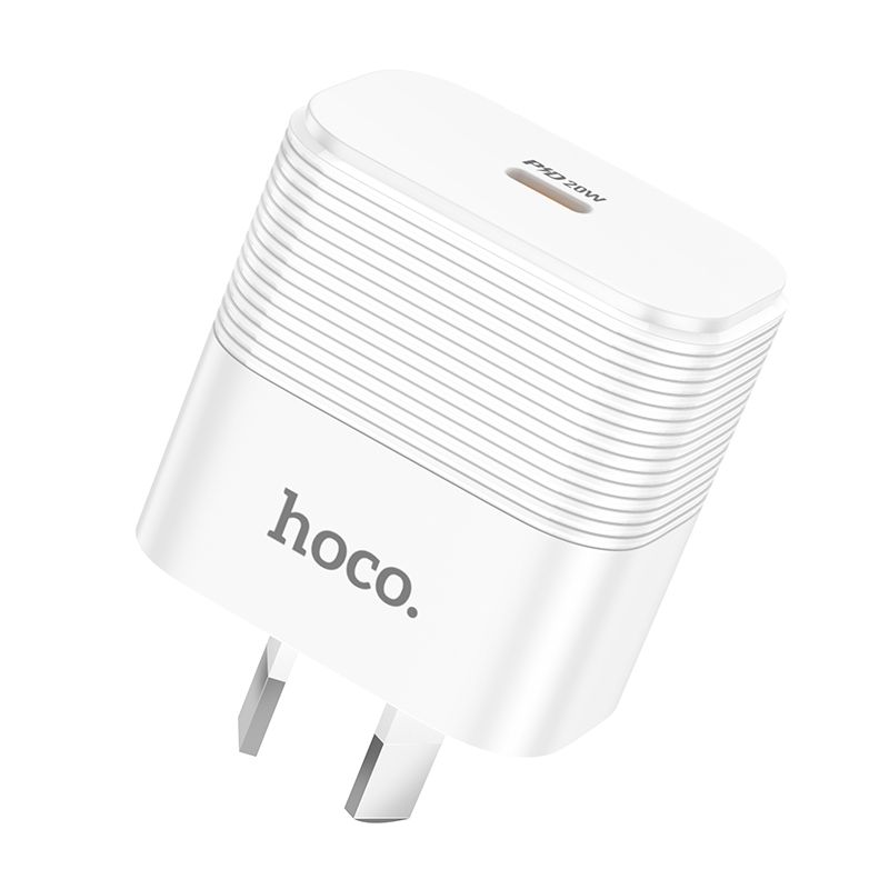 Hoco PD20W Charger AU Plug Fast Charging Adapter Smart IC DNU2