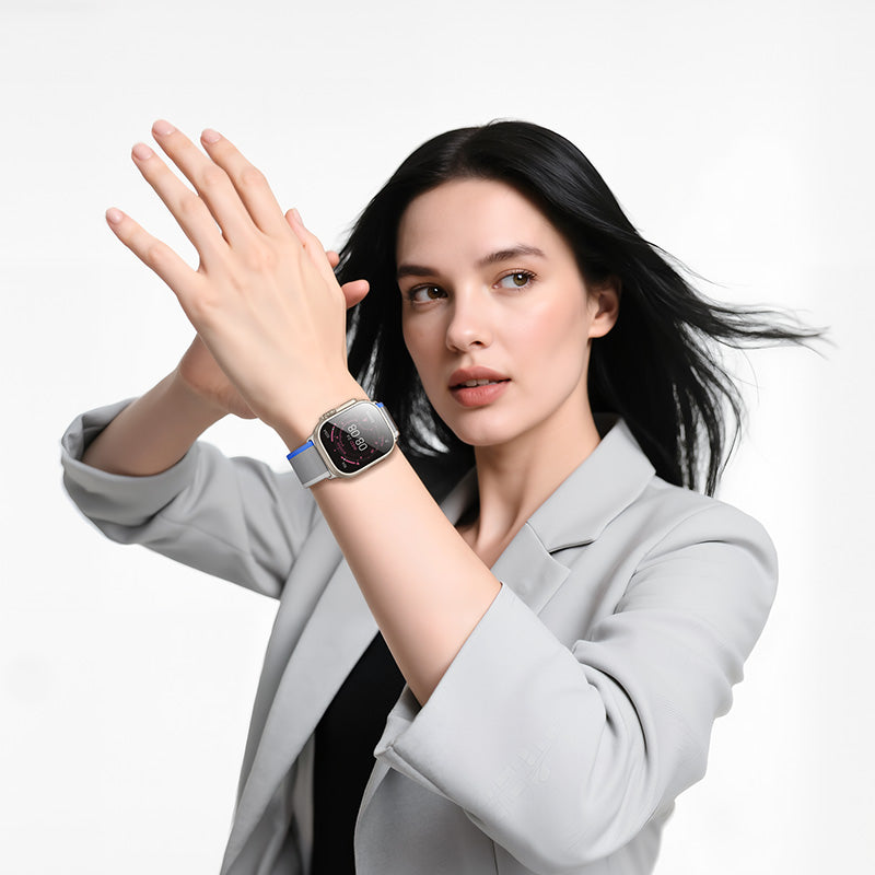 Hoco Y42 Ultra Smart Watch 2.1 Inch HD Display Bluetooth 5.3 Calling Heart Rate Monitor