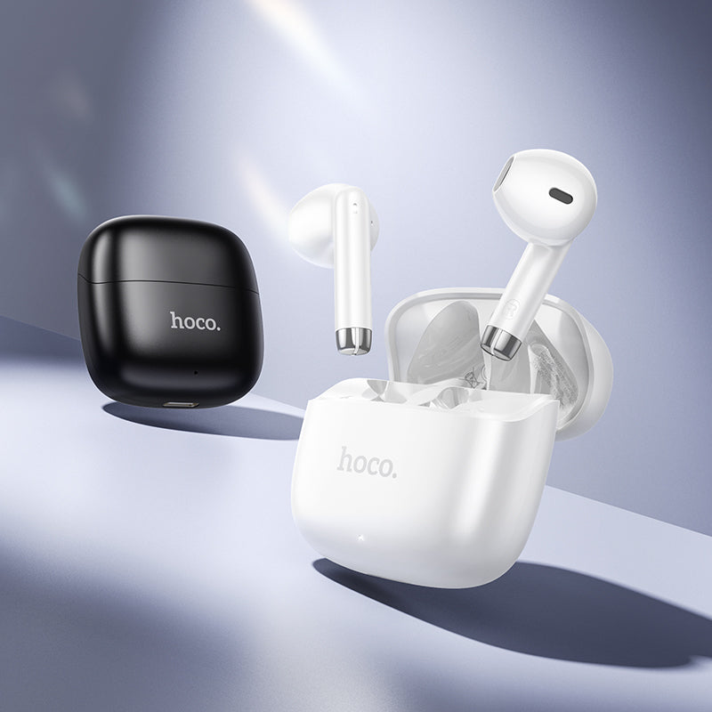 Hoco True Wireless Bluetooth Earbuds with Charging Case for Commuting