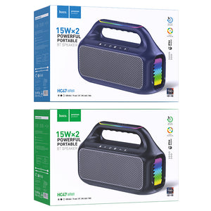 Hoco Bluetooth Speaker 30W Dual Driver Stereo Sound Wide Soundstage Portable HC47