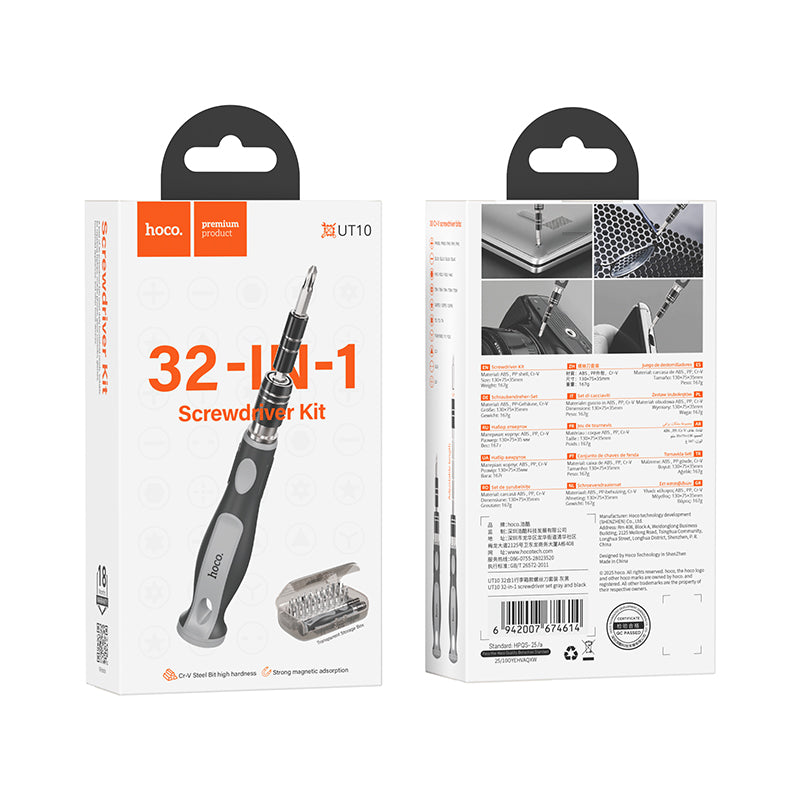 Hoco 32-in-1 Precision Screwdriver Set for Phone and Laptop Repairs