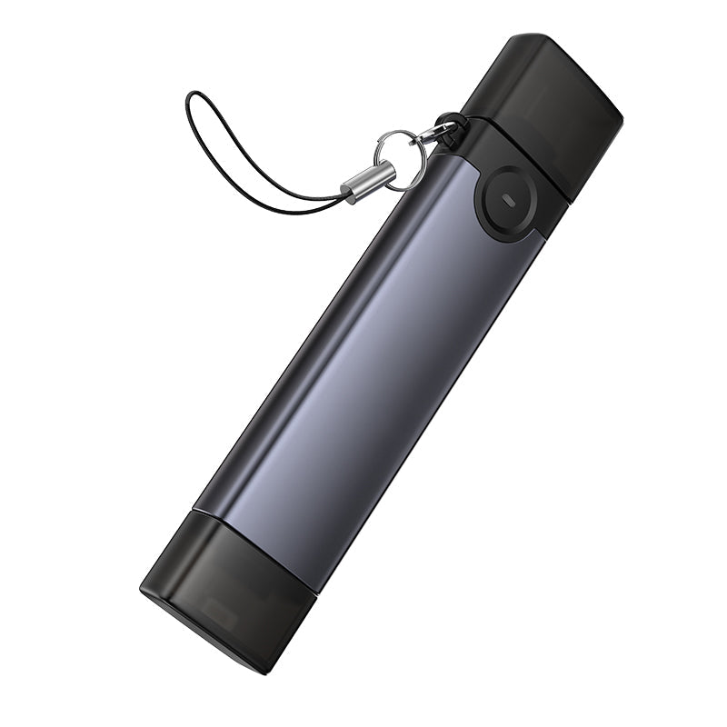 Hoco 3-in-1 USB-C and Lightning Card Reader for Phones and Tablets