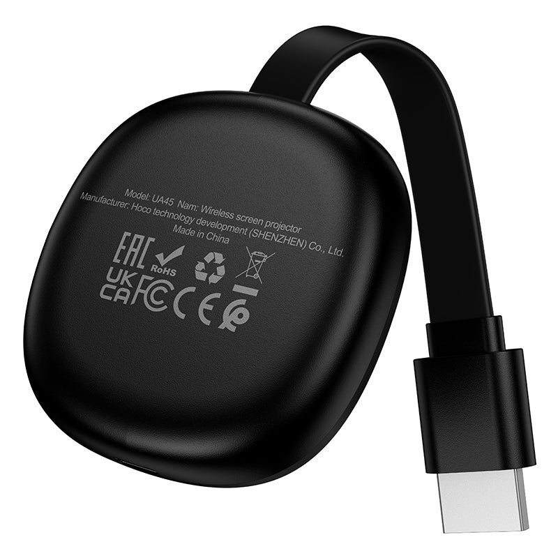 Hoco Wireless HD Display Projector Screen Mirroring Adapter for Phone Tablet Laptop UA45