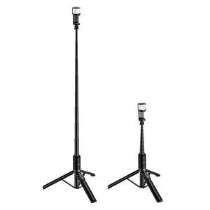 Hoco 2-in-1 Live Broadcast Stand with Fill Light and Bluetooth Remote