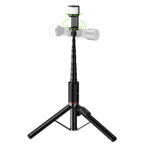 Hoco 2-in-1 Live Broadcast Stand with Fill Light and Bluetooth Remote