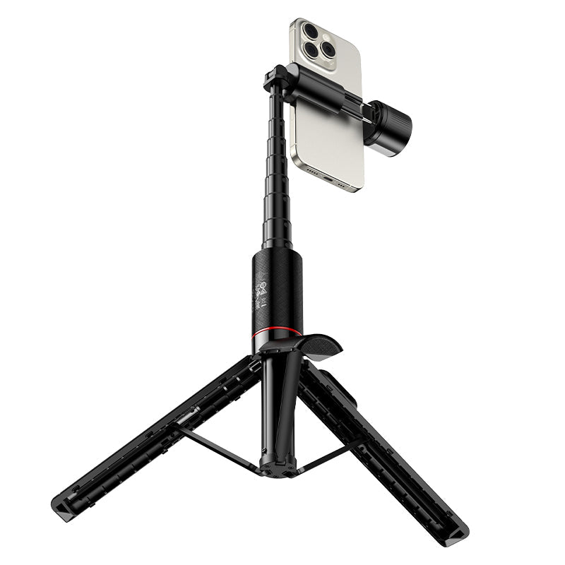 Hoco 2-in-1 Live Broadcast Stand with Fill Light and Bluetooth Remote