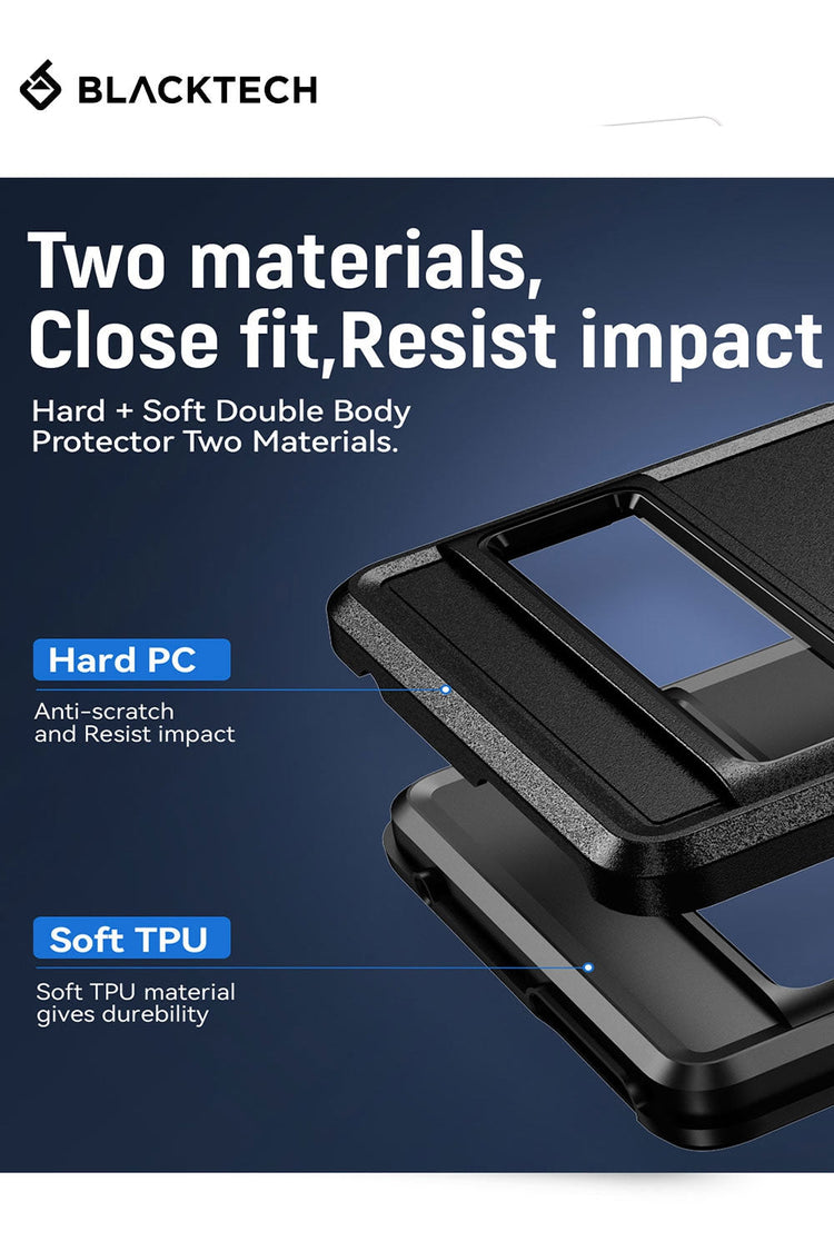 Blacktech Samsung Galaxy A57 Commuter Case